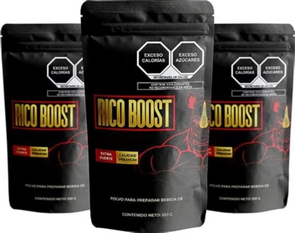 Descubre RICO BOOST, el suplemento en polvo que revolucionará tu vida íntima y salud prostática. Con ingredientes 100% naturales como L-arginina, maca peruana y ashwagandha, experimentarás una energía renovada y potencia sexual inigualable. ¡No esperes más para recuperar tu confianza y vitalidad! ¡COMPRA AHORA Y SIÉNTETE COMO NUNCA ANTES!